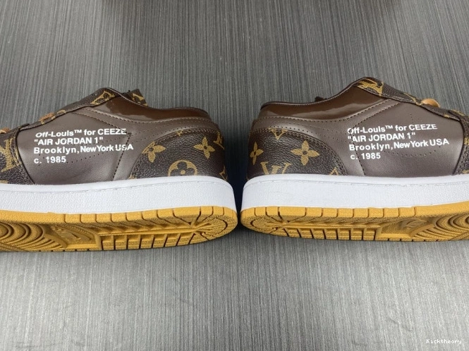 Kicktheory AJ1 Off-Louis OW Jordan x 1 LOW Air 0822